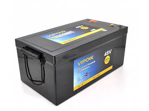 Аккумуляторная батарея Vipow LiFePO4 51.2V 50Ah со встроенной ВМS платой 40A 48V