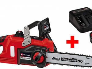 Акумуляторна безщіткова ланцюгова пила Einhell FORTEXXA 18/30 Li-Solo : 18B, (акум 4 ампера і зарядка) 4600010 4512042
