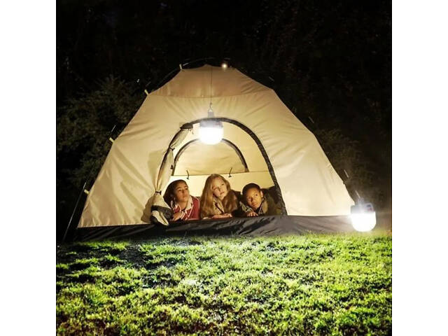 Акумуляторна кемпінгова LED лампа світильник із сонячною панеллю 5 режимів до 8 годин X-Balog BL-2025 - Фото 8