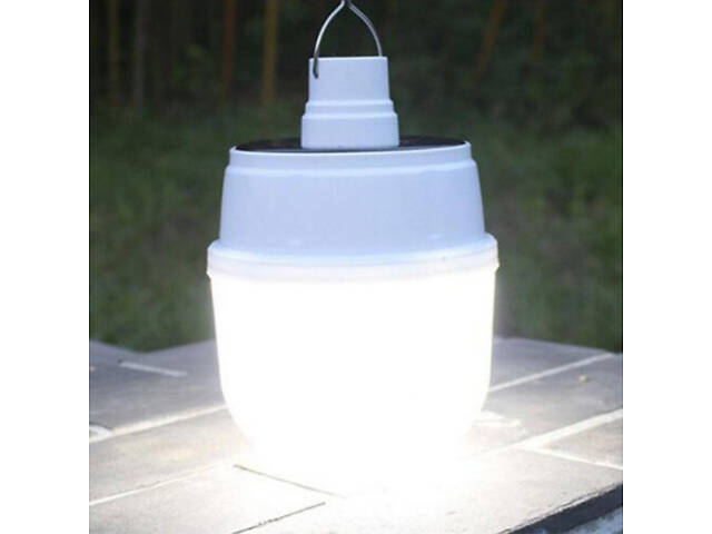 Акумуляторна кемпінгова LED лампа світильник із сонячною панеллю 5 режимів до 8 годин X-Balog BL-2025 - Фото 5