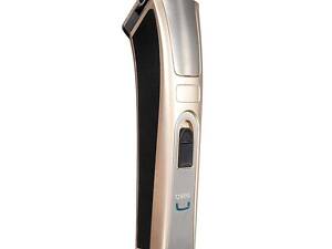 Акумуляторна машинка для стрижки волосся з насадками Gemei GM-657