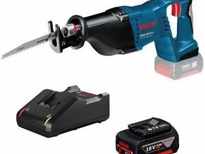 Аккумуляторная сабельная пила Bosch Professional GSA 18 V-LI (0615990L6H)+ Акб 4А/г 18В + зарядное