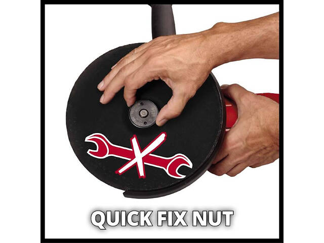 Аккумуляторная угловая шлифмашина (безщеточная болгарка) Einhell AXXIO 36/230 Q - Solo : 36B (без АКБ) - Фото 3