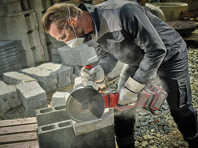 Аккумуляторная угловая шлифмашина (безщеточная болгарка) Einhell AXXIO 36/230 Q - Solo : 36B (без АКБ) - Фото 10