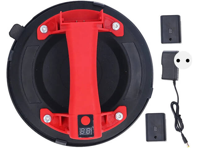 Акумуляторна вакуумна присосок для плитки в кейсі - Фото 4