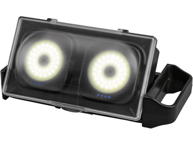 Акумуляторні ручні ліхтарі 2 штуки з зарядною станцією Parkside - Фото 2