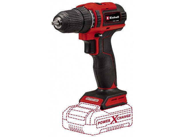 Аккумуляторный бесщеточный шуруповерт Einhell TE-CD 18/40 Li BL Solo: 18V (аккум 2.5 ампера и зарядка) - Фото 2