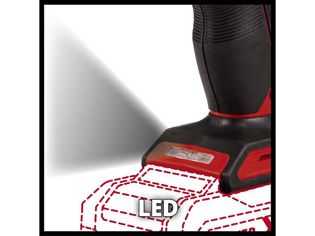 Аккумуляторный бесщеточный шуруповерт Einhell TE-CD 18/40 Li BL Solo: 18V (аккум 2.5 ампера и зарядка) - Фото 5