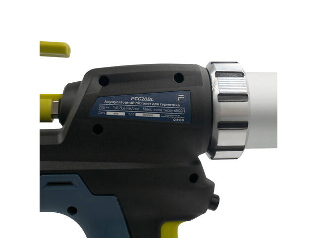 Акумуляторний пістолет-шприц для герметиків PROFI-TEC PCG20BL POWERLine : з АКБ 20V 2-шт 4.0Ah - Фото 10