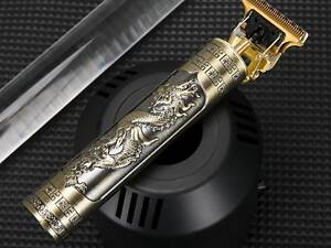 Аккумуляторный триммер для стрижки волос, бороды и усов. Машинка-триммер Vintage