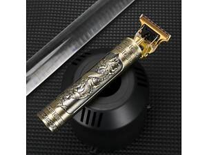 Аккумуляторный триммер для стрижки волос, бороды и усов. Машинка-триммер Vintage