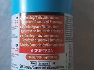 Акриптега долутегравір ламівудин