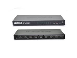 Активный HDMI сплитер 1/8 портов, 1080p, DC5V / 2A