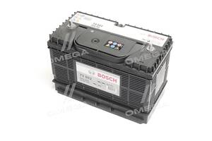 Аккумулятор 105Ah-12v BOSCH (T3052) (330x172x240),L,EN800 клеммы тонкие по центру 0092T30520 UA51