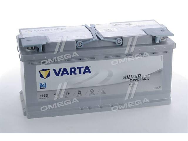 Акумулятор 105Ah-12v VARTA Start-Stop Plus AGM (394х175х190), R, EN 950 605 901 095 UA51