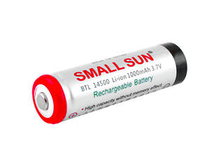 Акумулятор 20 штук SMALL SUN 14500 1000 mAh Li-Ion 3.7V з захистом Літій-Іонний