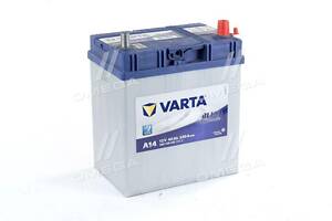 Акумулятор 40Ah-12v VARTA BD(A14) (187х127х227),R,EN330 Азія тонк.клемі 540 126 033 UA51