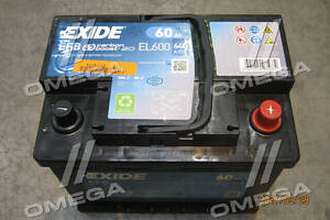 Аккумулятор 60Ah-12v Exide EFB (242х175х190), R, EN640 EL600