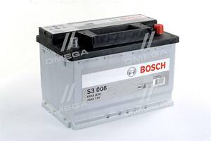 Акумулятор 70Ah-12v BOSCH (S3008) (278x175x190),R,EN640 0092S30080 UA51