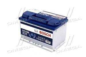 Аккумулятор 70Ah-12v BOSCH EFB (S4E08) (278x175x190),R,EN760 0092S4E081 UA51