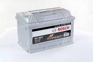 Акумулятор 74Ah-12v BOSCH (S5007) (278x175x175),R,EN750 0092S50070 UA51