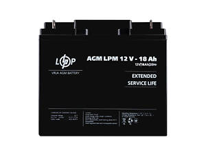 Акумулятор AGM LPM 12V - 18 Ah (4133)