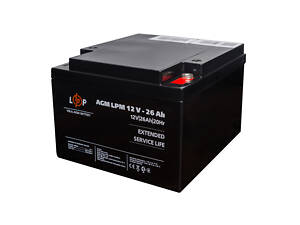 Аккумулятор AGM LPM 12V - 26 Ah под болт М5 (22883)