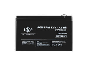 Акумулятор AGM LPM 12V - 7.5 Ah (3864)