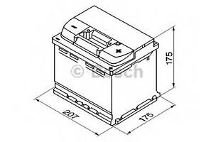 Акумулятор Bosch 12В/44Аг/440А/11,5кг