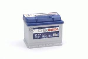 Акумулятор Bosch S4 Silver 60Ah, EN 540 лівий + 242x175x190 (ДхШхВ) BOSCH 0092S40060 на CHEVROLET CRUZE Наклонная задняя