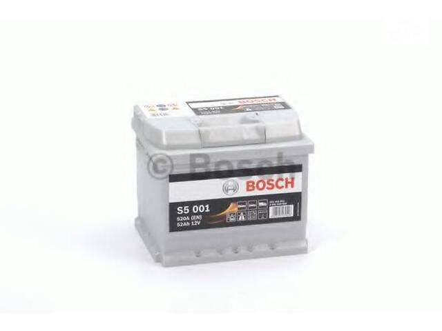 Акумулятор Bosch S5 Silver Plus 52Ah, EN520 правий + 207x175x175 (ДхШхВ) BOSCH 0092S50010 на RENAULT TWINGO I (C06_)