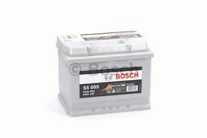 Акумулятор Bosch S5 Silver Plus 63Ah, EN610 правий + 242x175x190 (ДхШхВ) BOSCH 0092S50050 на DACIA DUSTER