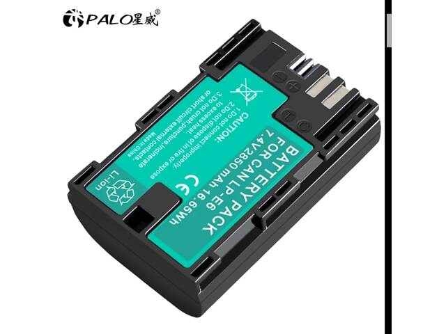 Акумулятор Canon LP-E6 ємність 2850mAh (PALO)