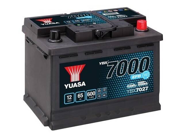 Акумулятор EFB YUASA YBX7027 START&STOP 60AH/560A P+