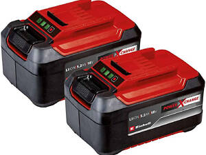 Акумулятор Einhell Power-X-Change Twinpack 2x 18V 5,2 Ah (4511526)
