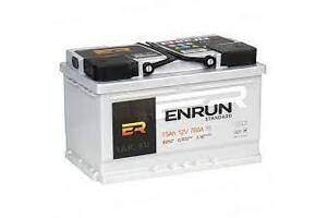 Акумулятор ENRUN 75-0 (R+) (720A) LB3 (Польша) Аккумулятор для легкового авто 720А