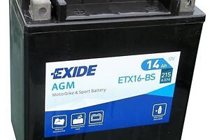 Акумулятор Exide ETX16-BS