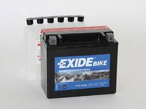 Аккумулятор EXIDE AGM [12B] 10 Ah| 150x87x130 (ДхШхВ) CCA 150 EXIDE ETX12BS на VESPA MOTORCYCLES GT60