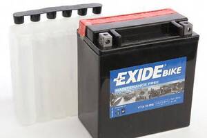 Акумулятор EXIDE AGM [12B] 14 Ah| 150x87x161 (ДхШхВ) CCA 215 EXIDE ETX16BS на MOTO GUZZI MC 850 T