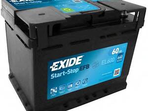 Акумулятор EXIDE EFB - 60Ah| EN 530 | 242x175x190 (ДхШхВ) EXIDE EL600 на TOYOTA BLADE (NRE15_, ZZE15_, ADE15_, ZRE15_, N