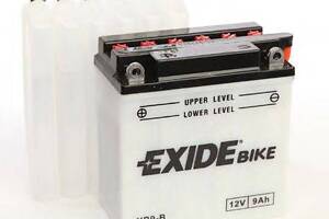 Акумулятор EXIDE Стандарт [12B] 9 Ah| 135x75x139 (ДхШхВ) EXIDE EB9B на VESPA MOTORCYCLES GT