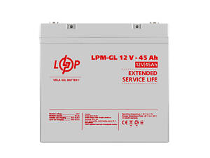 Акумулятор гелевий LPM-GL 12V - 45 Ah (20269)