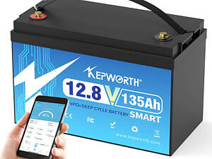 Акумулятор Kepworth LiFePO4 12V/135AH Bluetooth