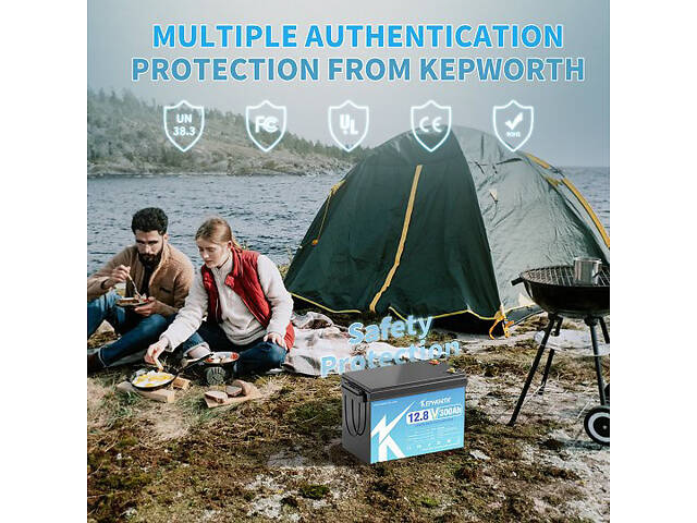 Акумулятор KEPWORTH LiFePO4 12V/300AH (3840W*h) - Фото 5