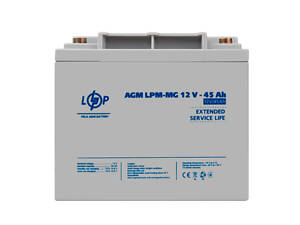 Акумулятор мультигелевий LPM-MG 12V - 45 Ah (6559)