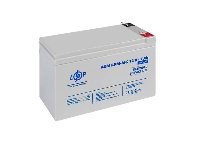 Акумулятор мультигелевий LPM-MG 12V - 7 Ah (6552) - Фото 3
