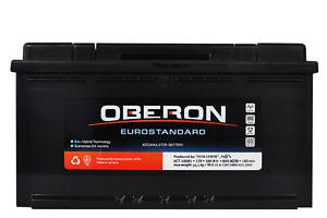 Акумулятор OBERON Euro Standart 6CT 100ah (R+) (800А)