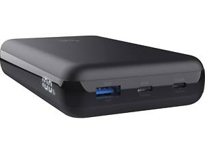 Аккумулятор портативный Trust литий-ионный power bank Laro, 20000 мА·ч, USB-A/2хUSB-C, 100w, черный (25240_TRUST)