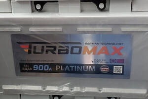 Акумулятор TURBOMAX Platinum 90-0 (R+) (900A) LB4