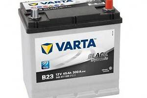 Аккумулятор VARTA BLACK DYNAMIC 45Ah, EN 300, правый+, 219x135x225 (ДхШхВ) | 6СТ-45 АзЕ (B23) VARTA 545077030 на RENAULT
